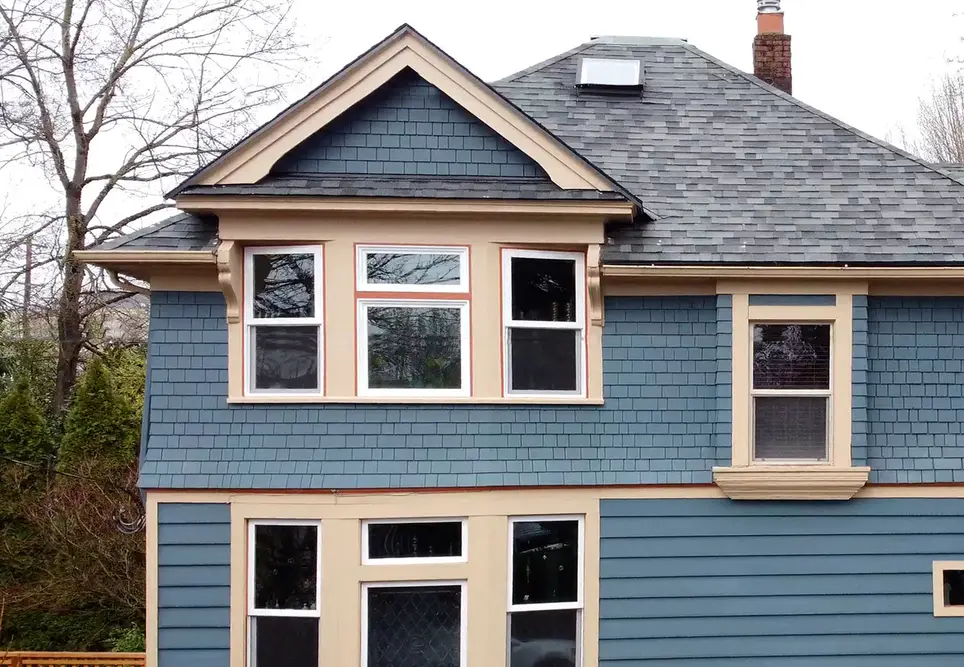 Leaking Window and Siding Repair in Historic Craftsman Home - after