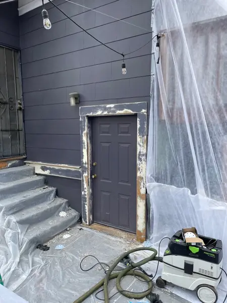 Siding Integration Repair with Doors
