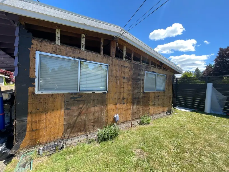 Dry Rot Siding Replacement